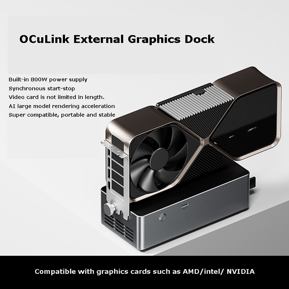 AG02/AG01 EGPU Yuvası, OCuLink - Oculink Egpu Dock Graphics Card incelemesi ve fiyatı