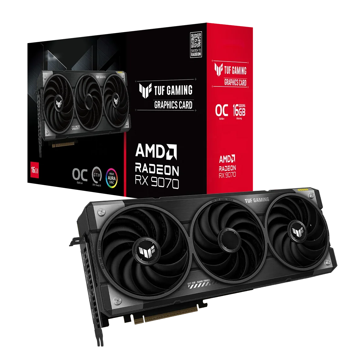 2025 TUF Gaming Radeon RX 9070 - Triple Fan Gaming Graphics Card 16Gb incelemesi ve fiyatı