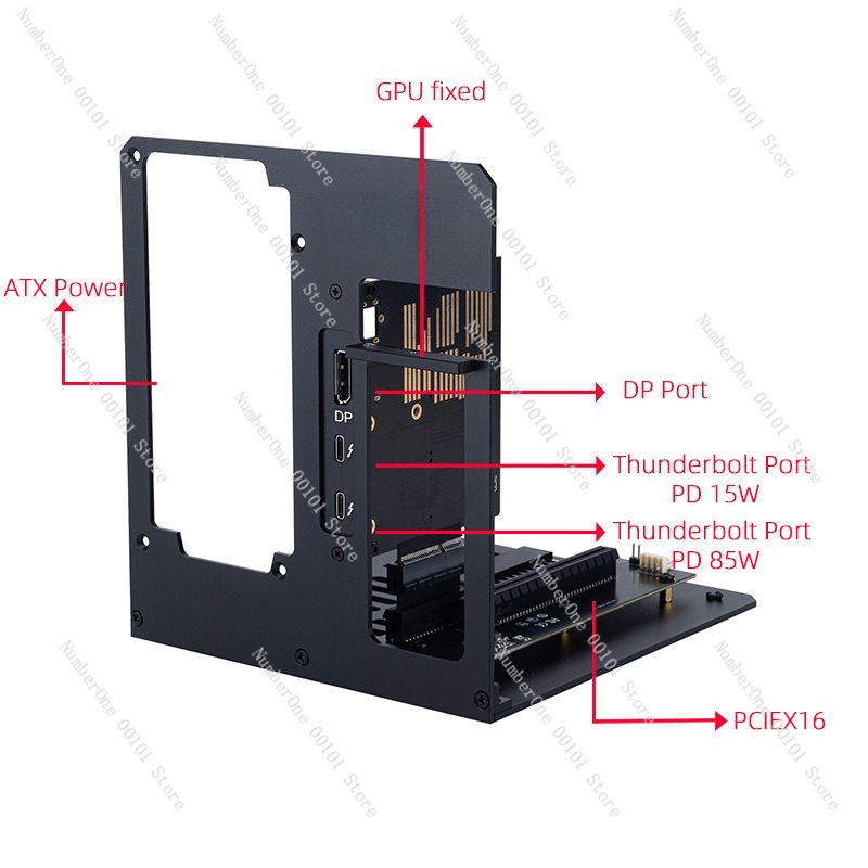 L18 Thunderbolt 3 4 GPU Dock H - Thunderbolt 4 External Gpu Enclosure incelemesi ve fiyatı
